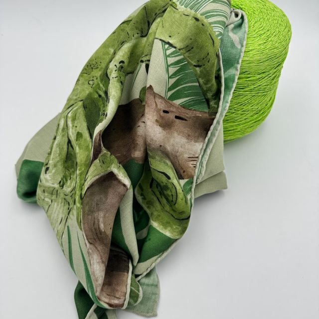 sciarpa verde