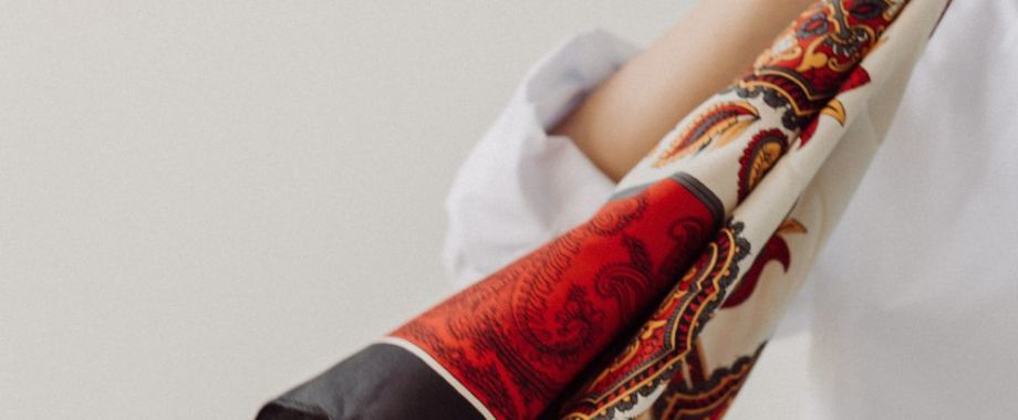 foulard in seta mezza stagione