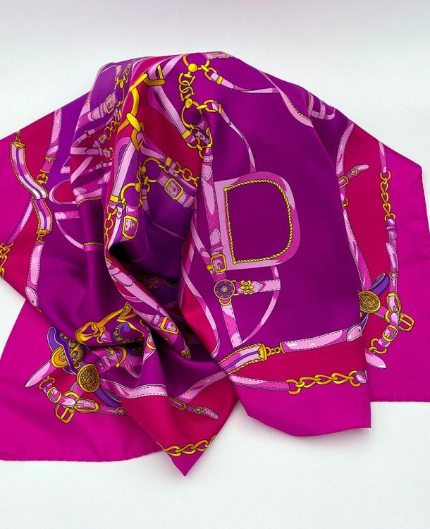 Foulard in crepe de chine