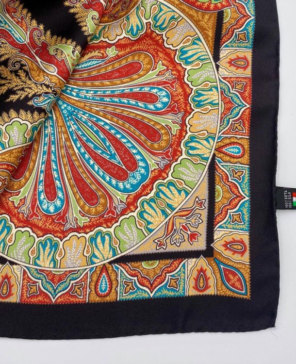 foulard in twill di seta