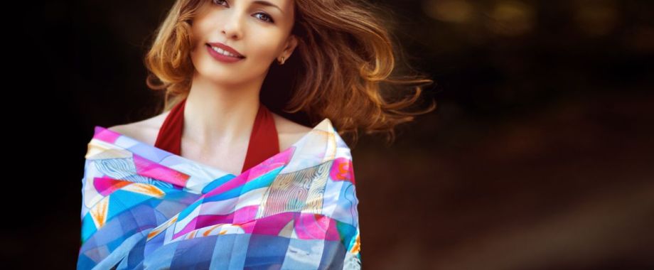 Layering con foulard
