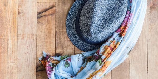 foulard e sciarpa d'estate